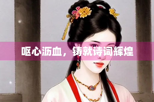 呕心沥血，铸就诗词辉煌