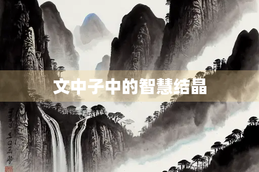 文中子中的智慧结晶