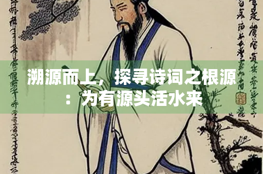 溯源而上，探寻诗词之根源：为有源头活水来