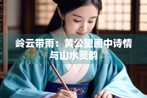 岭云带雨：黄公望画中诗情与山水灵韵