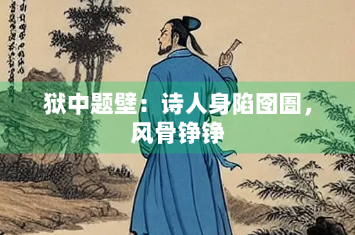 狱中题壁：诗人身陷囹圄，风骨铮铮