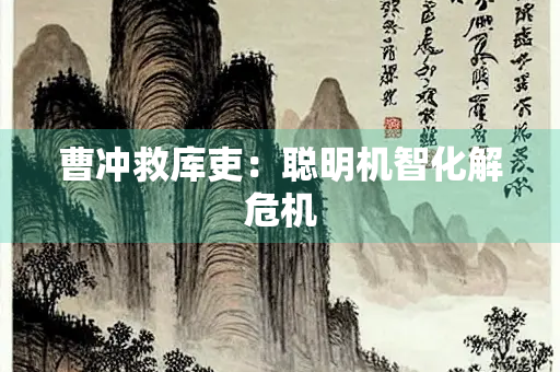 曹冲救库吏：聪明机智化解危机