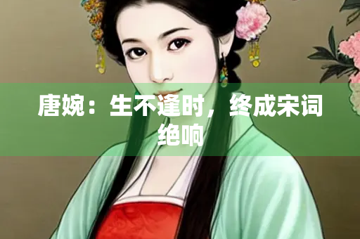 唐婉：生不逢时，终成宋词绝响