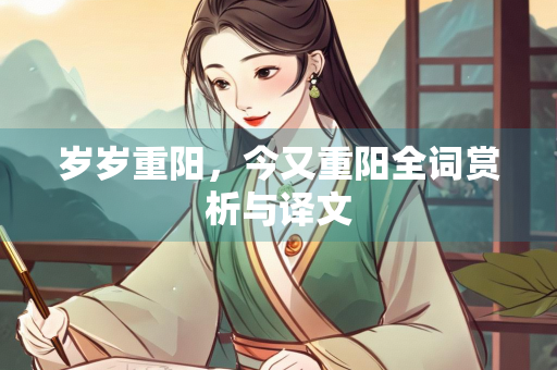 岁岁重阳，今又重阳全词赏析与译文