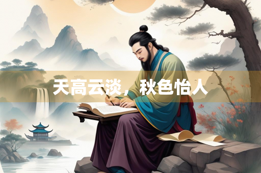 天高云淡，秋色怡人