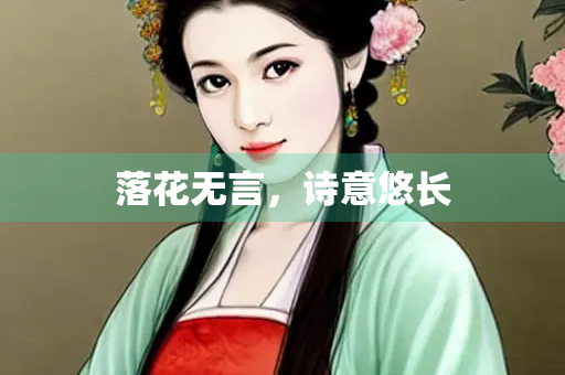 落花无言，诗意悠长