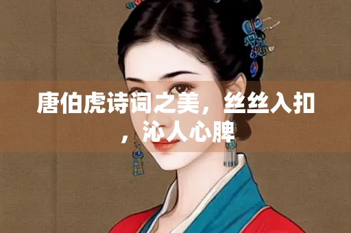 唐伯虎诗词之美，丝丝入扣，沁人心脾