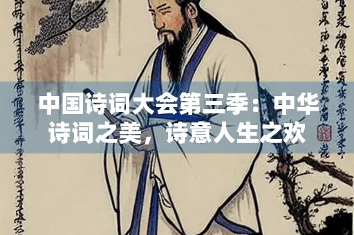 中国诗词大会第三季：中华诗词之美，诗意人生之欢