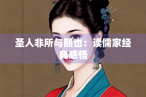 圣人非所与熙也：读儒家经典感悟