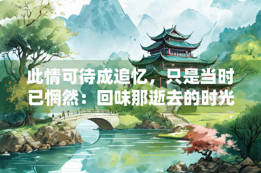 此情可待成追忆，只是当时已惘然：回味那逝去的时光