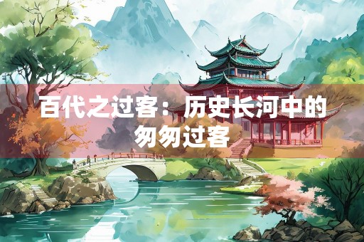 百代之过客：历史长河中的匆匆过客