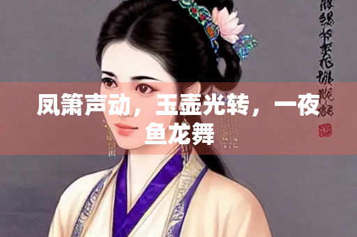 凤箫声动，玉壶光转，一夜鱼龙舞