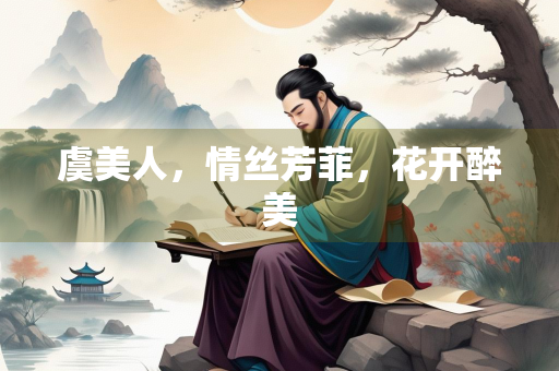 虞美人，情丝芳菲，花开醉美
