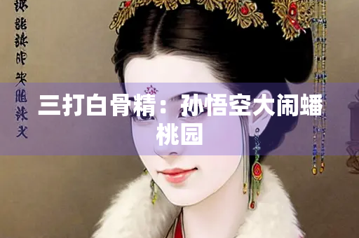 三打白骨精：孙悟空大闹蟠桃园