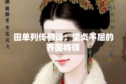田单列传翻译：坚贞不屈的齐国将领