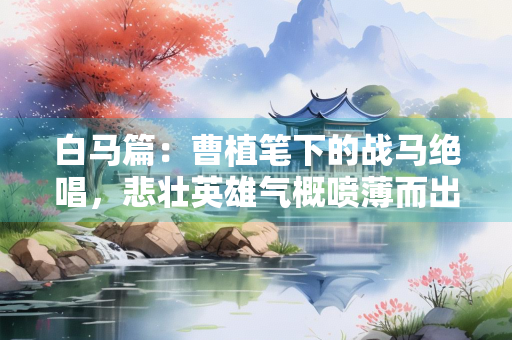 白马篇：曹植笔下的战马绝唱，悲壮英雄气概喷薄而出