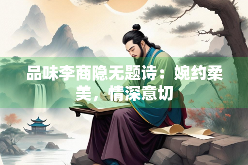 品味李商隐无题诗：婉约柔美，情深意切