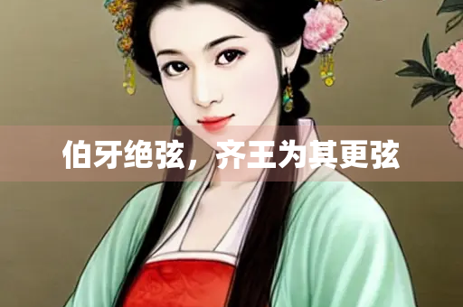 伯牙绝弦，齐王为其更弦