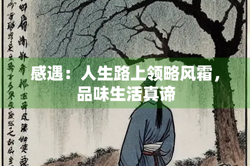 感遇：人生路上领略风霜，品味生活真谛