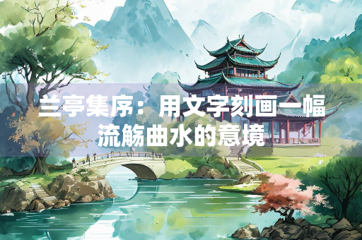 兰亭集序：用文字刻画一幅流觞曲水的意境
