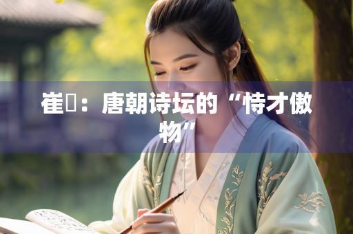 崔湜：唐朝诗坛的“恃才傲物”