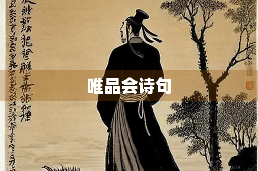 唯品会诗句