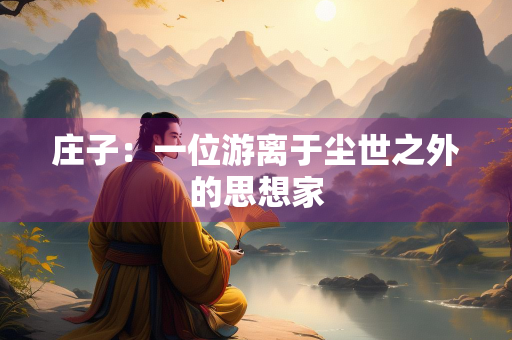 庄子：一位游离于尘世之外的思想家