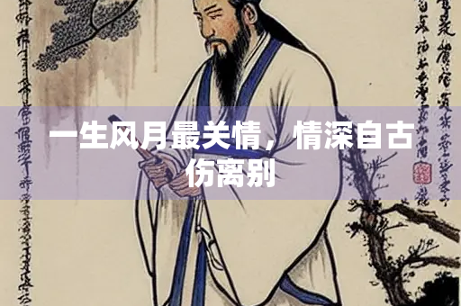 一生风月最关情，情深自古伤离别