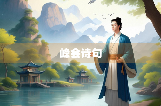 峰会诗句