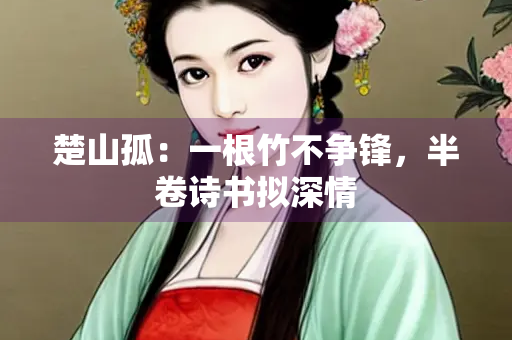 楚山孤：一根竹不争锋，半卷诗书拟深情