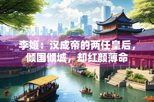 李姬：汉成帝的两任皇后，倾国倾城，却红颜薄命