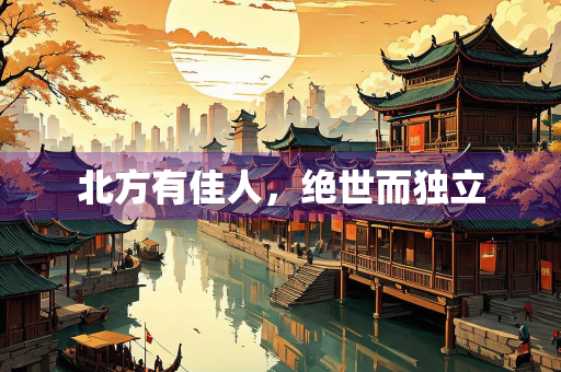 北方有佳人，绝世而独立