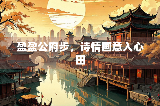 盈盈公府步，诗情画意入心田