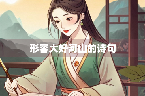 形容大好河山的诗句