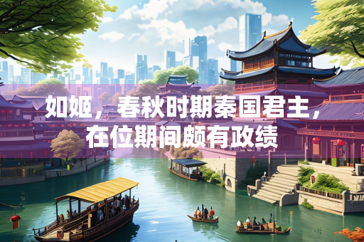 如姬，春秋时期秦国君主，在位期间颇有政绩