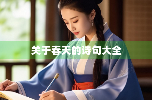 关于春天的诗句大全