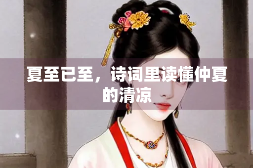 夏至已至，诗词里读懂仲夏的清凉