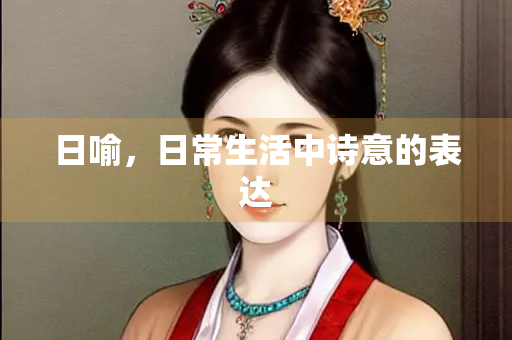 日喻，日常生活中诗意的表达