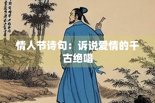 情人节诗句：诉说爱情的千古绝唱