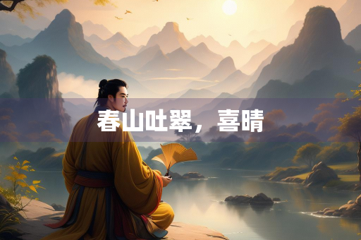 春山吐翠，喜晴
