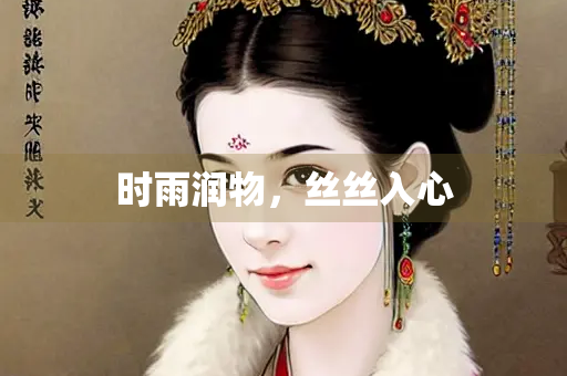 时雨润物，丝丝入心