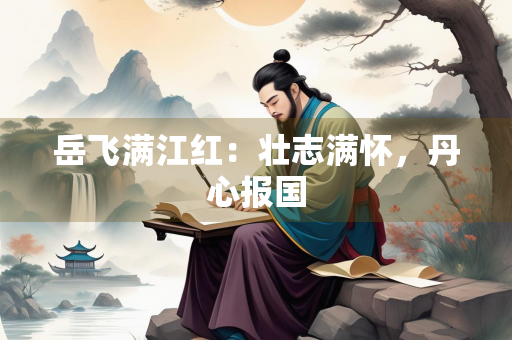 岳飞满江红：壮志满怀，丹心报国