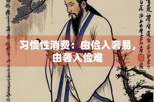 习惯性消费：由俭入奢易，由奢入俭难