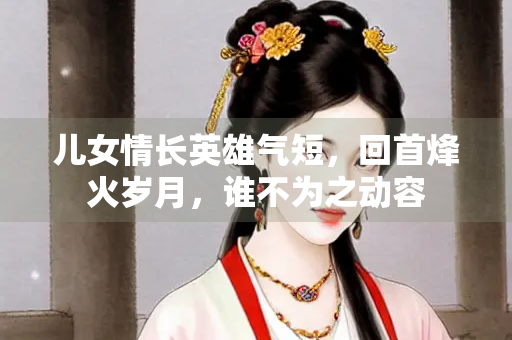儿女情长英雄气短，回首烽火岁月，谁不为之动容