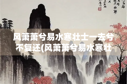 风萧萧兮易水寒壮士一去兮不复还(风萧萧兮易水寒壮士一去兮不复还出自于)