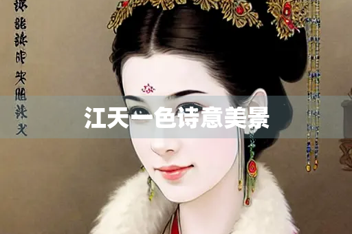 江天一色诗意美景