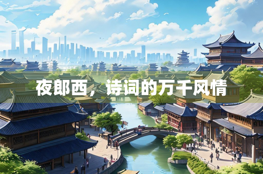 夜郎西，诗词的万千风情