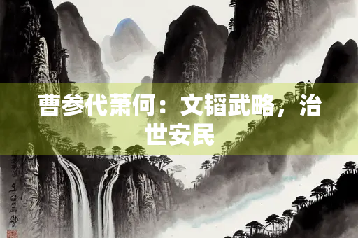 曹参代萧何：文韬武略，治世安民