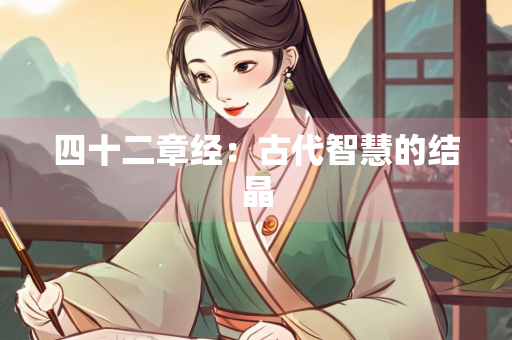 四十二章经：古代智慧的结晶