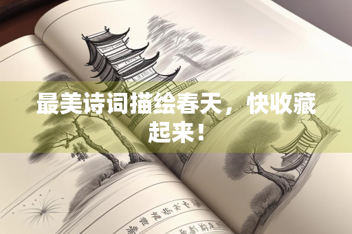 最美诗词描绘春天，快收藏起来！